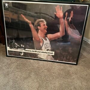 Vintage Larry Bird Converse Posters